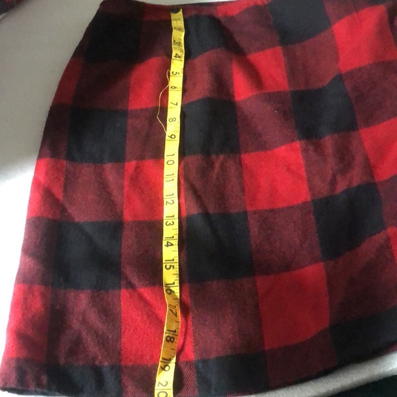 Plaid Vintage Skirt Venezia Jeans Sz 16 - Picture 6 of 16